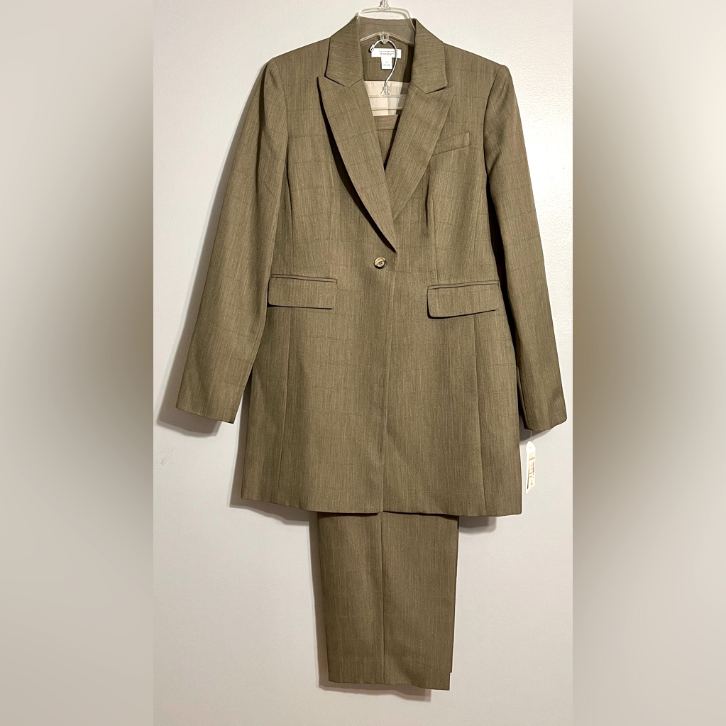 Nwt Olive Green Travis Ayer’s Suit